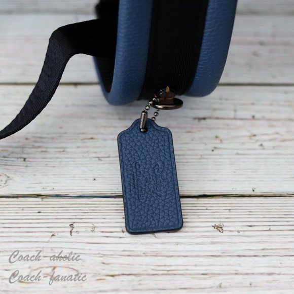 NWT 78564 Disney X Coach Academy Leather Backpack With Mickey in Denim - Picture 9 of 12